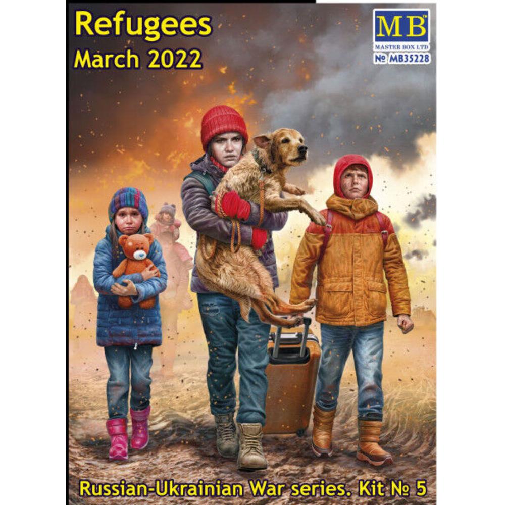 Master Box Russian-Ukrainian War series, Kit No 5. Refugees, March 2022 (MB35228)