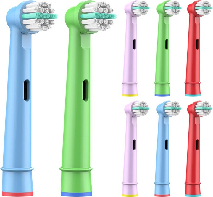 Actual product image Ora-Care Replacement brushes for children compatible with Oral-B 8-pack (8 x)