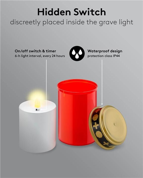Productafbeelding Goobay LED-graflicht, rood (1x)