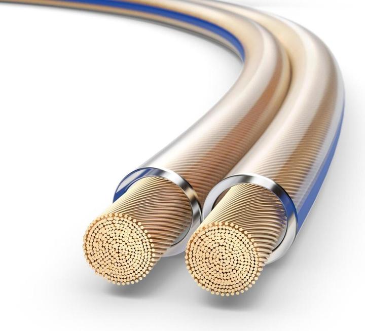 Produktbild HDgear Lautsprecherkabel 4mm² Transparent OFC (100 m, 4 mm²)