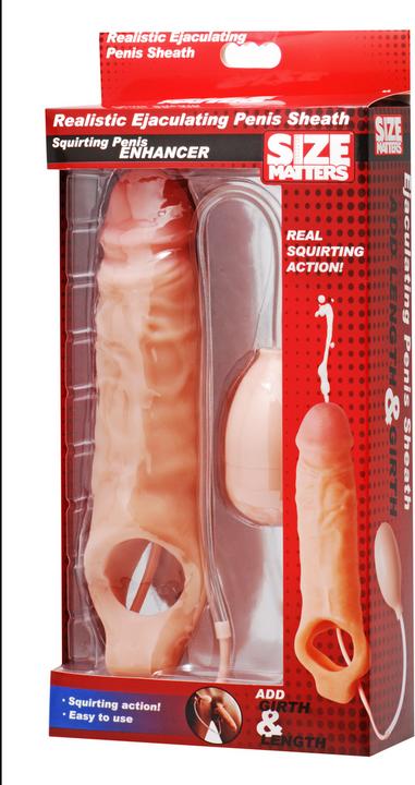 Actual product image Bijoux Indiscrets Squirting Penis Enhancer