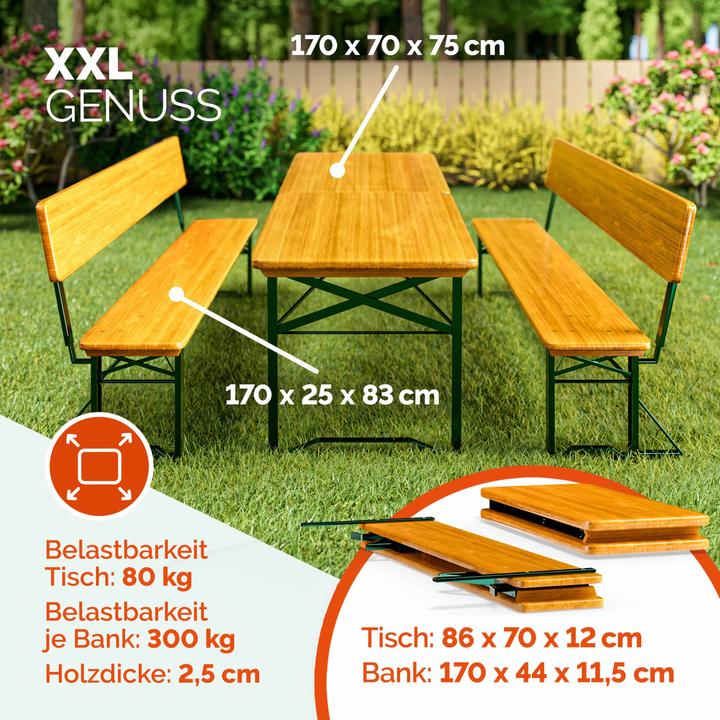 Actual product image Casaria Beer tent set