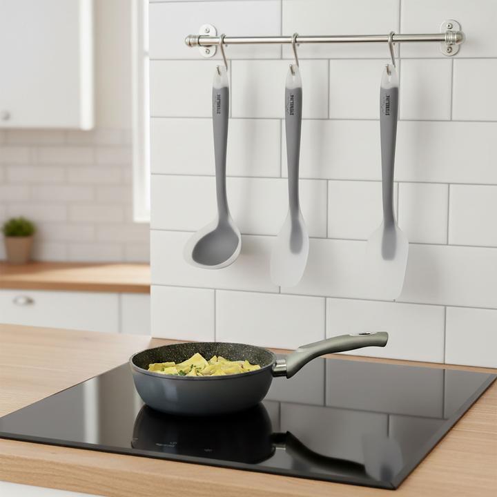 Produktbild Stoneline Küchenhelfer-Set, 3-tlg. 1 Schaber, 1 Kochlöffel und 1 Suppenkelle