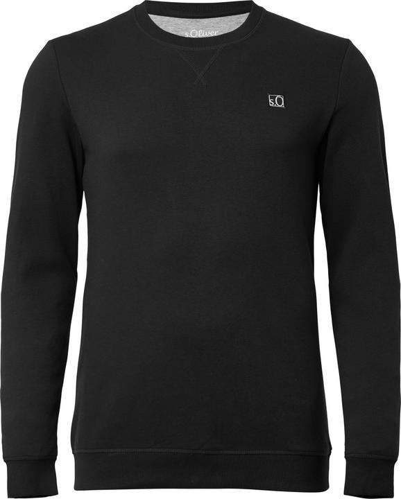 Produktbild s.Oliver Sweatshirt Sweatshirt aus Baumwollmix mit Crew Neck (XXL)