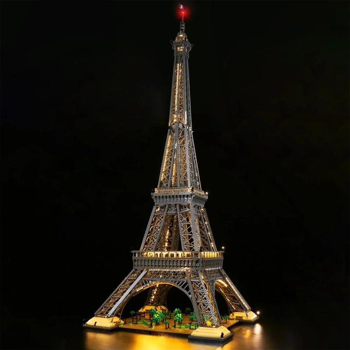Image du produit BrickBling Kit d'éclairage LED pour LEGO Tour Eiffel (10307), télécommande incluse