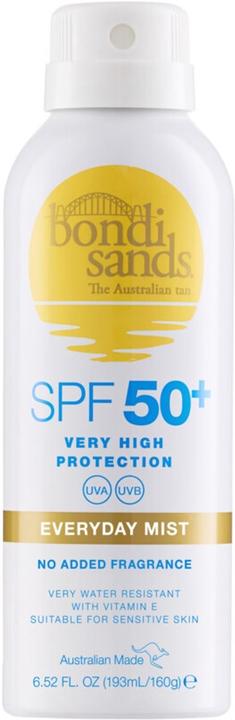 Image du produit Bondi Sands SPF 50 Spray solaire sans parfum 160 g (Spray solaire, SPF 50, 160 g)