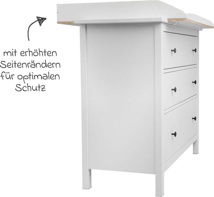Produktbild jonka Wickel-Set für IKEA Hemnes Kommode inkl.