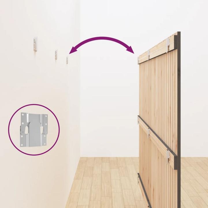 Produktbild vidaXL Wand-Kopfteil (204 x 3 x 110 cm)