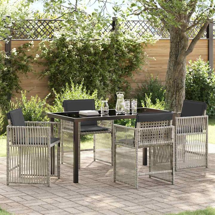 Actual product image vidaXL Garden dining set (140 x 70 x 73 cm)