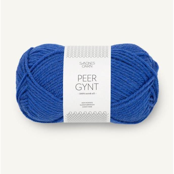 Sandnes Garn col. 5845 dazzling blue ca. 91 m 50 g, Garn + Wolle, Blau