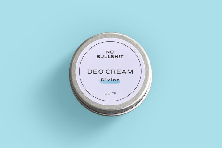 Produktbild NO BULLSH!T Deo Cream Divine (Crème, 50 ml)