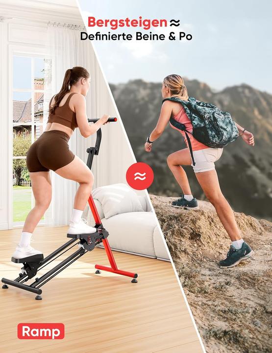 Produktbild Rockvale Treppenstepper mit 3 Workout-Modi & Ski-Funktion