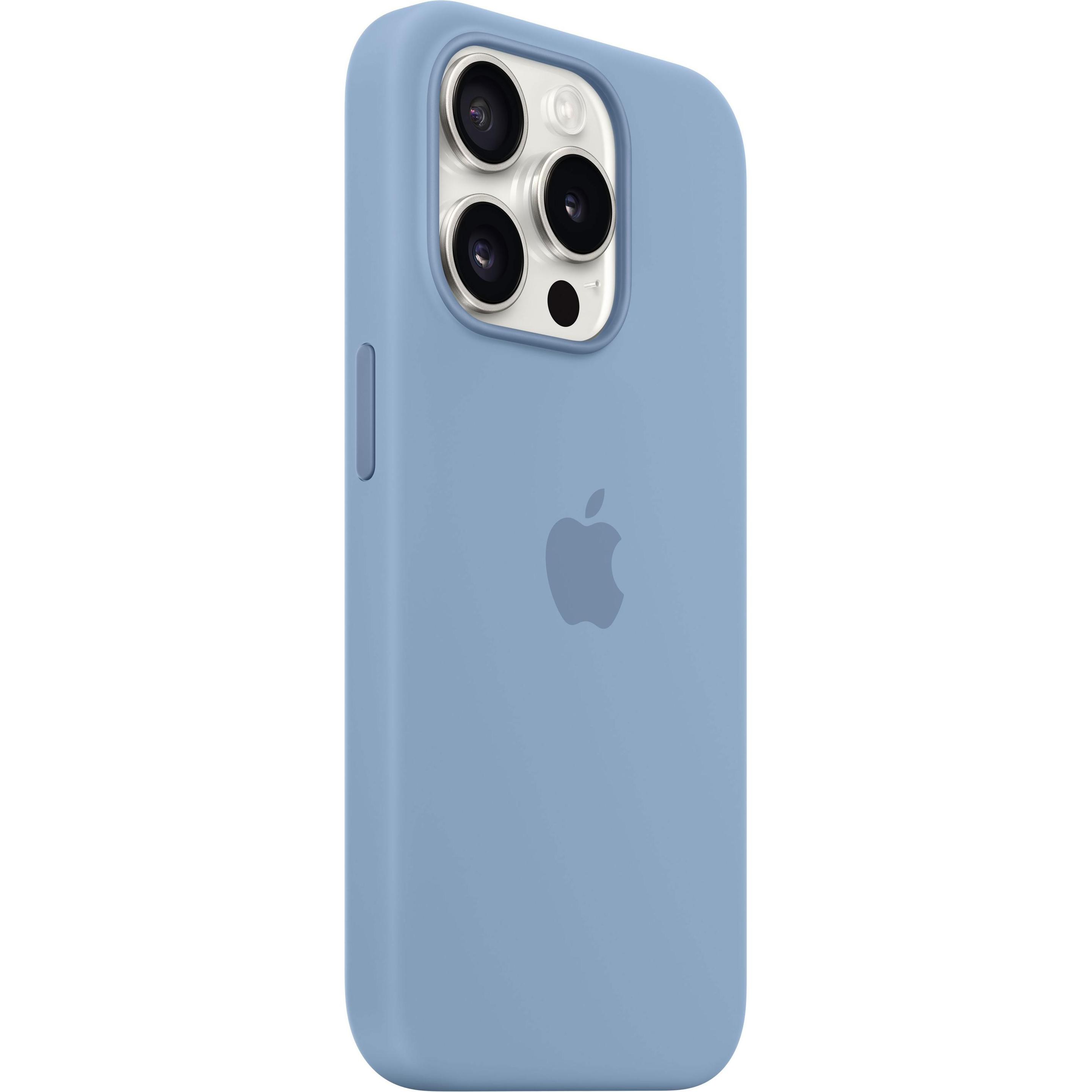 Thumbnail - Apple Silikon Case mit MagSafe (Apple iPhone 15 Pro), Smartphone Hülle, Blau