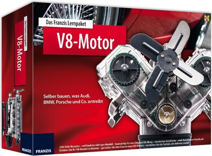Produktbild Franzis Lernpaket V8-Motor