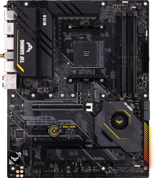 Actual product image ASUS TUF GAMING X570-PRO WI-FI (AM4, AMD X570, ATX)