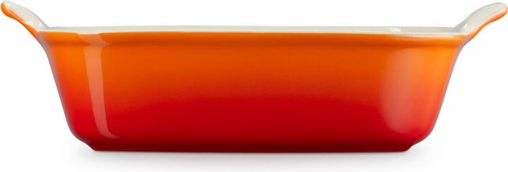 Actual product image Le Creuset Stoneware disw squared Trad. 23 Orange