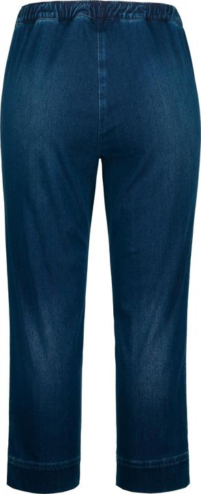 Produktbild Ulla Popken Jersey-Capri Sienna, schmales Bein, Saumschlitze (56)