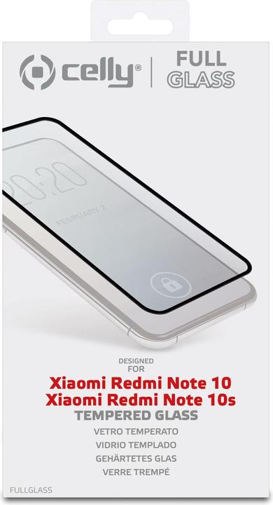 Actual product image Celly Full Glass (1 pcs., Xiaomi Redmi Note 10)