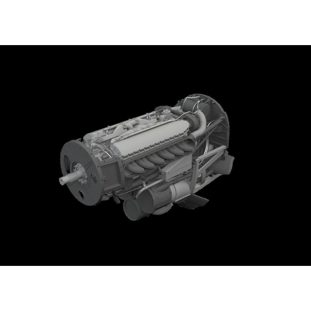 Eduard P-40N engine PRINT