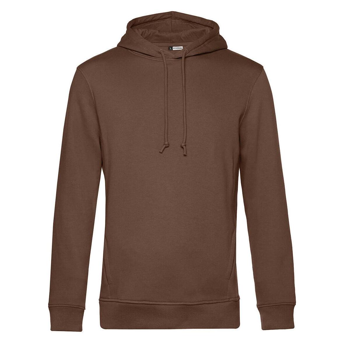 B&C, Herren, Pullover, Organic, Braun, (Xxl)