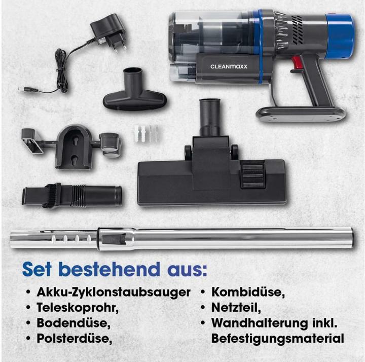 Image du produit CleanMaxx aspirateur à main multifonction sans fil, aspiration, soufflage et aspiration sous vide