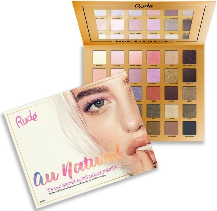 Produktbild Rude Cosmetics Au Naturel (Dunkelbraun, Nude, Rosa)