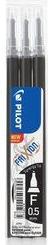 Produktbild Pilot FriXion Refill Point (Schwarz, 0.50 mm, 3 Stk.)