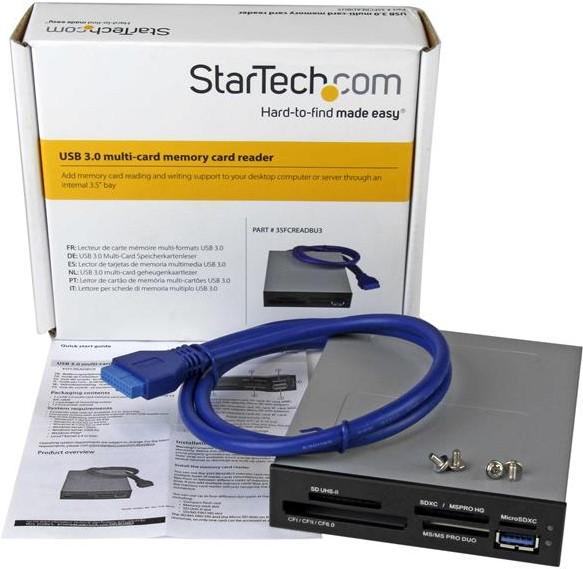 Produktbild StarTech USB 3.0 interner Kartenleser mit UHS-II Unterstützung (20-Polig)