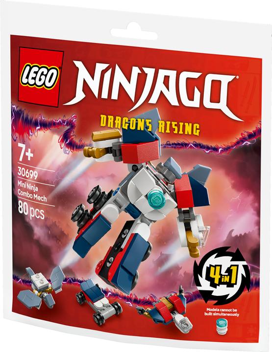 Image du produit LEGO Mini-mech combiné de Ninja (30699, LEGO Ninjago)