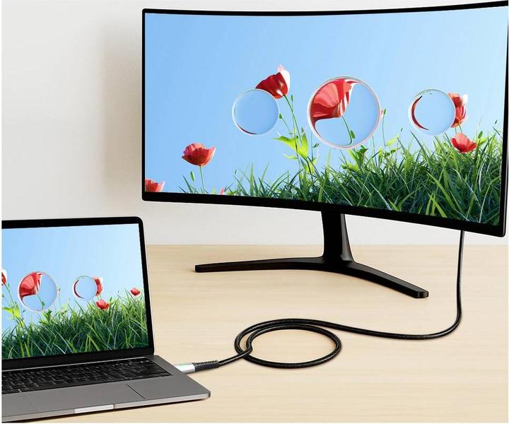 Immagine prodotto LogiLink USB 3.2 Gen2x2 Type-C-Kabel, C/M zu C/M, 20 Gbit/s, 100W, 4K, LED, Metall, schwarz, 2 m (2 m, USB 3.2 Gen 2x2, 100 W)