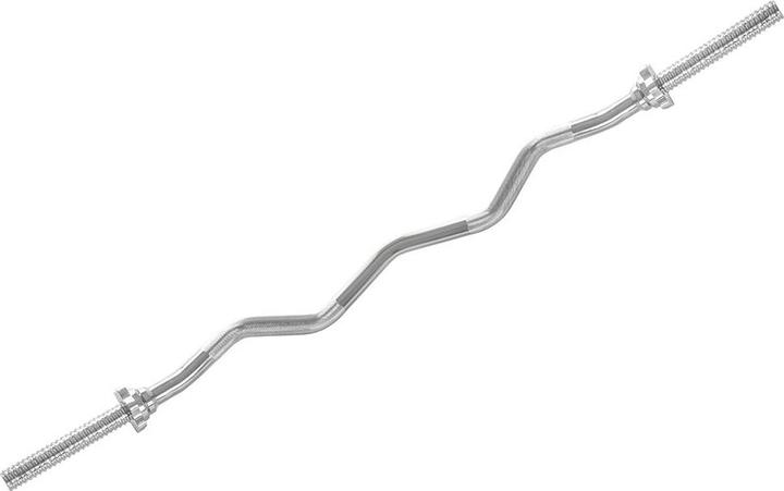 Virtufit Curl bar - EZ Barbell bar - vite 120 cm - 30 mm