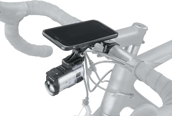 Produktbild Topeak RideCase Center Mount Halterung für 31.8mm max. Zuladung 200g, für RideCase/Garmin/GoPro (GoPro)