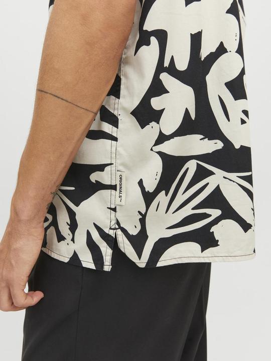 Produktbild Jack & Jones All-over-Print Tencel Kurzarmhemd (S)