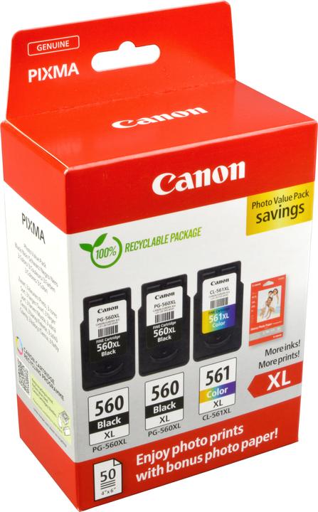 Produktbild Canon PG-560XLx2/CL-561XL (M, C, Y, BK)