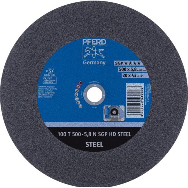 Pferd, Sägeblatt, Trennscheibe 100 T 500-5.8 A 24 N SG-HD/40.0 VPE: 5