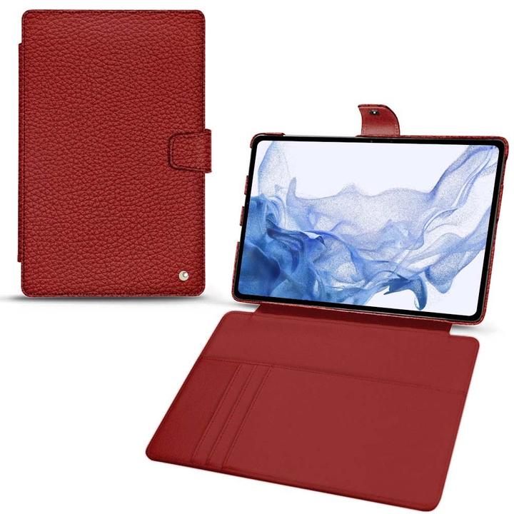 Actual product image Noreve Leather wallet with horizontal flap (Galaxy Tab S8 Ultra)