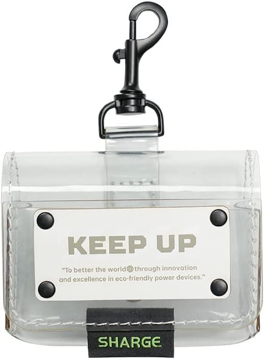 Sharge Transparente Tasche für Powerbank (Flow Mini)