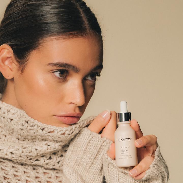 Actual product image Alkemy Anti Falten Serum Gesicht mit Retinol