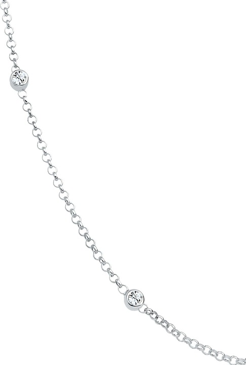 Produktbild Elli Basic-Kette mit Kristallen (Sterling Silber, 45 cm)