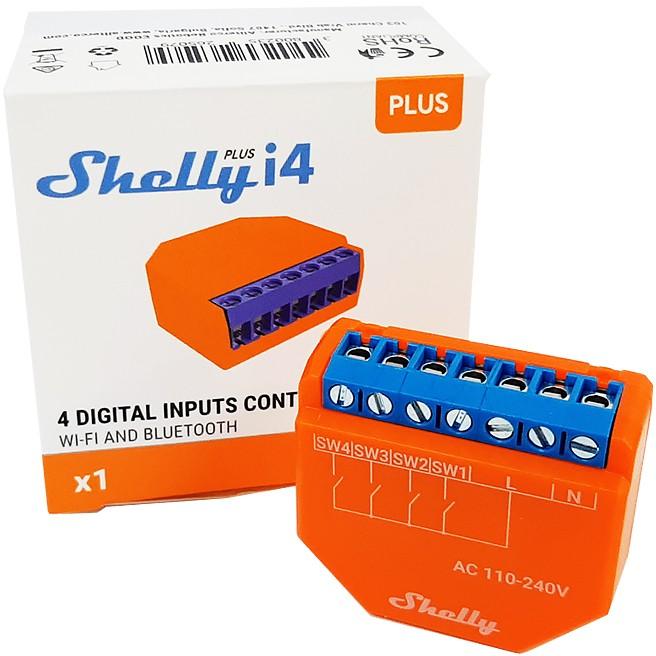 Actual product image Shelly Plus I4