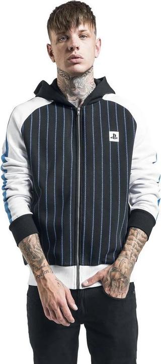 Immagine prodotto Sony Felpa con Cappuccio A Strisce Logo Adulto Unisex (S)