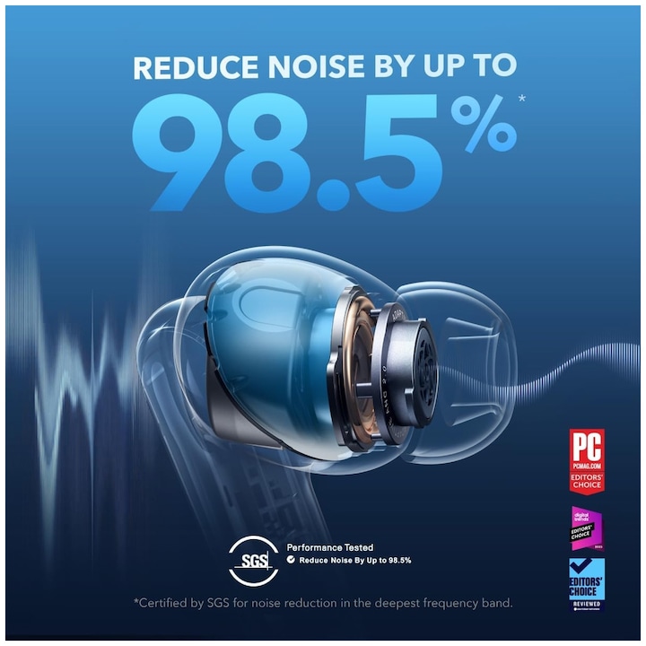 Produktbild soundcore Liberty 4 NC A3947G61 In-Ear Bluetooth Headset Light Blue