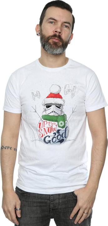 Immagine prodotto Star Wars Stormtrooper Up To Snow Good Maglietta Uomo (L)