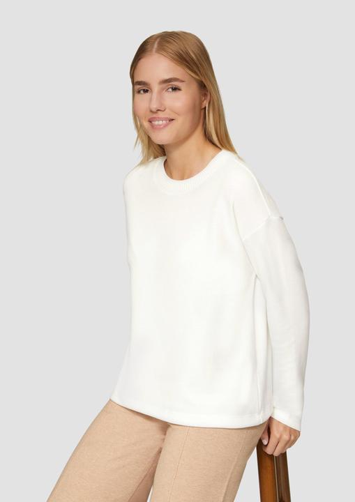 Produktbild S.Oliver Sweatshirt Weiches Sweatshirt mit gebrushter Oberfläche (44)