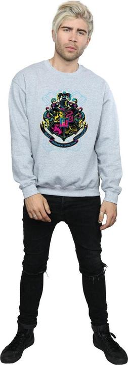 Image du produit - Sweat NEON HOGWARTS CREST - Homme (XL)