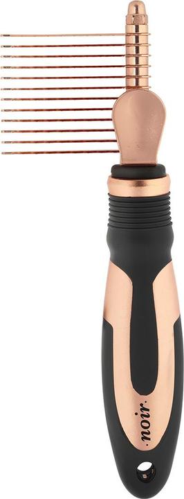 Produktbild EBI Noir Grooming Deshedder L 17 x 10,5 cm (Hund)