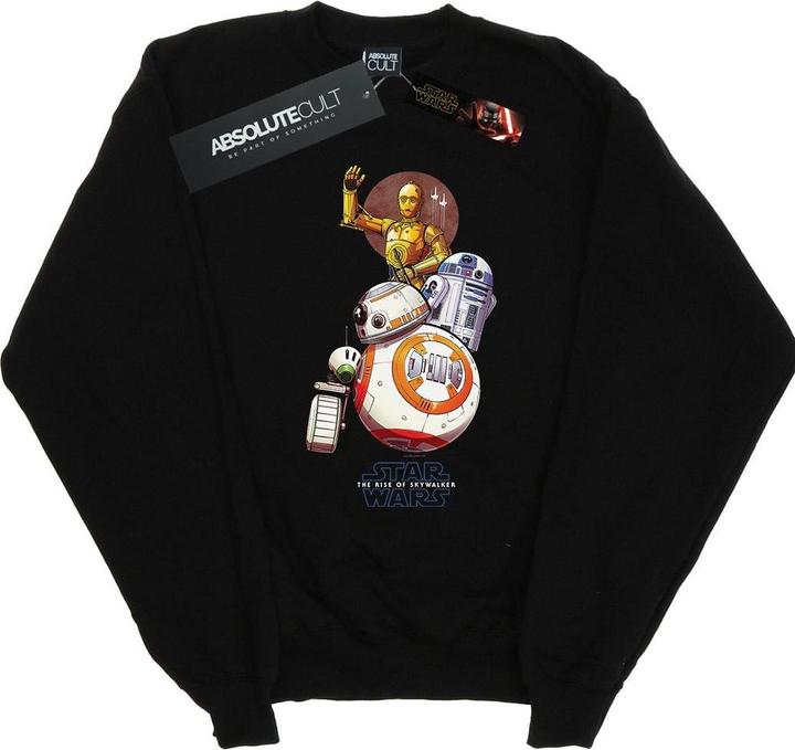 Produktbild Star Wars The Rise Of Skywalker Droids Illustration Sweatshirt Jungen (116)