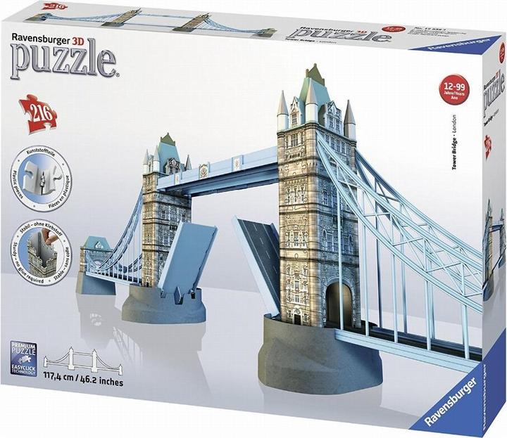 Actual product image Ravensburger Tower Bridge, London (216 pieces)