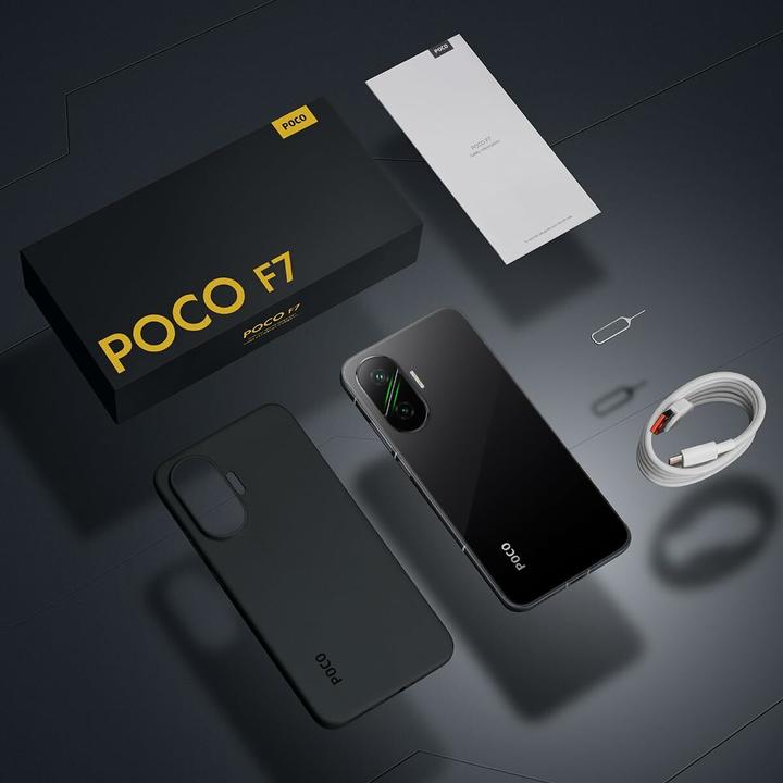 Image du produit Xiaomi Poco F7 (256 Go, Noir, 6.83", Double SIM, 5G)