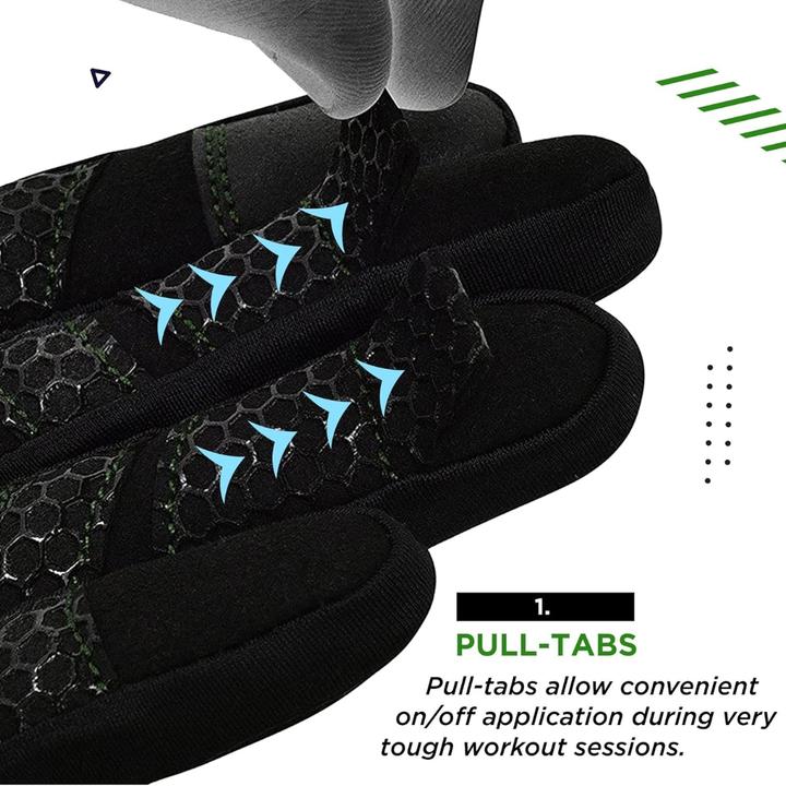 Produktbild Rdx W1 Vollfinger-Turnhandschuhe (L)